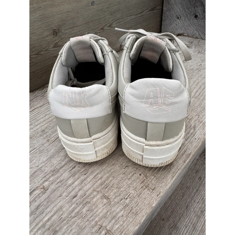 Nike Air Force 1 Pixel Light Stone Women's Shoes Size 8.5 - Picture 7 of 10